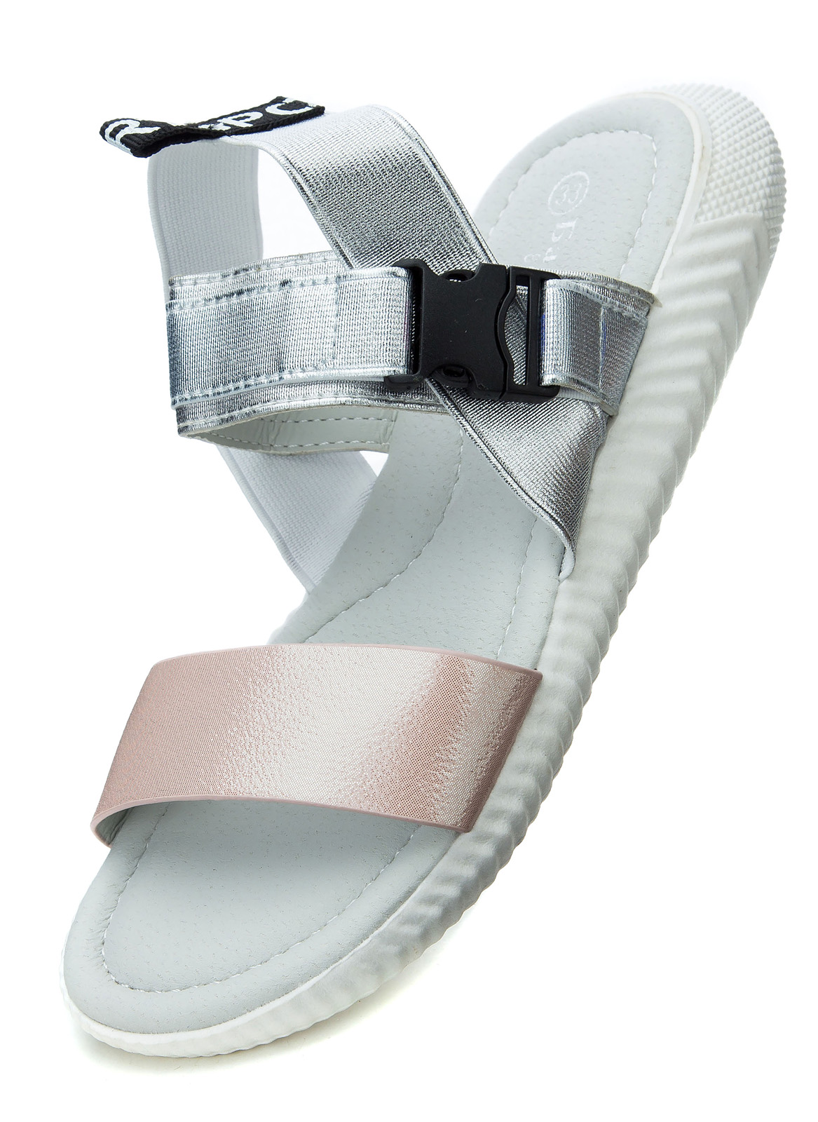 

Босоножки детские Башили 8513-9A pink розовые/серебрянные 30