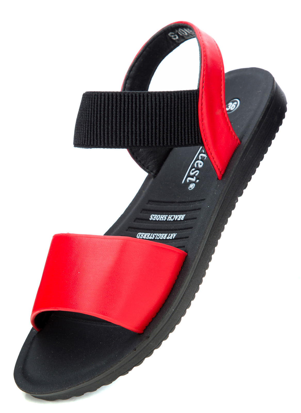 

Босоножки женские Meitesi S1015-6 красные/черные 41