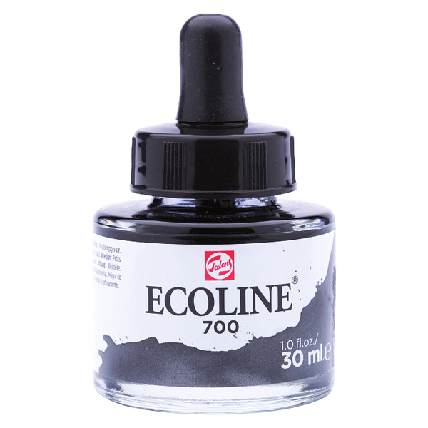 

Краска Акварельная жидкая с пипеткой Ecoline 30 мл (700) Черная (8712079408107)