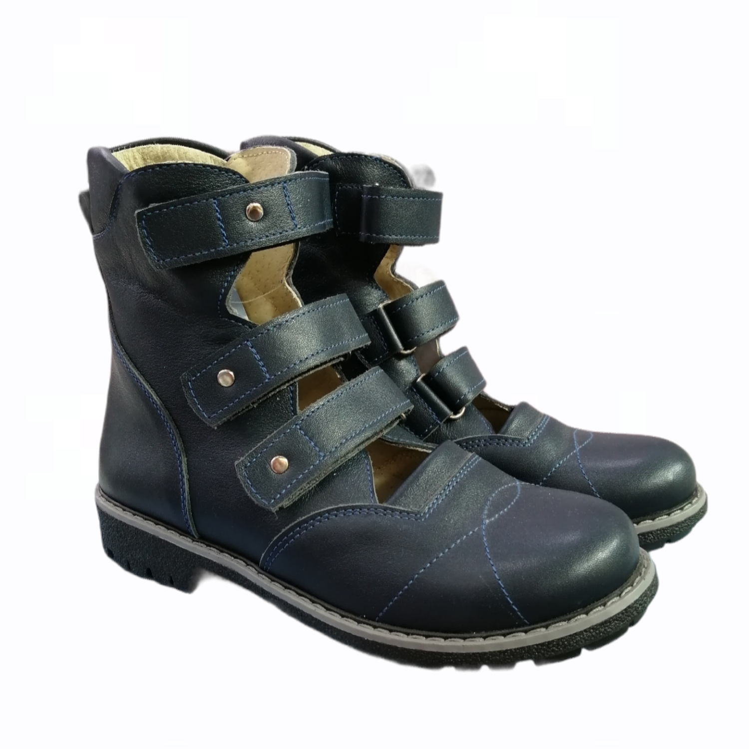 

Туфлі з каблуком Томаса (20см) Орто+ А-862-2 30 Чорні