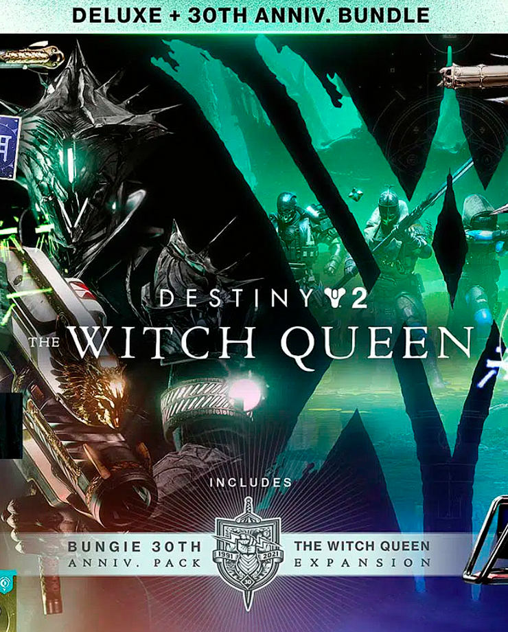 

Игра Destiny 2: The Witch Queen Deluxe + Bungie 30th Anniversary Bundle для ПК (Ключ активации Steam)