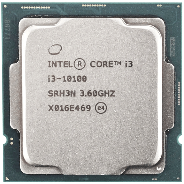 

Процессор Intel Core i3-10100 3,6 GHz (4,3 GHz Boost) (Tray) (CM8070104291317) LGA1200