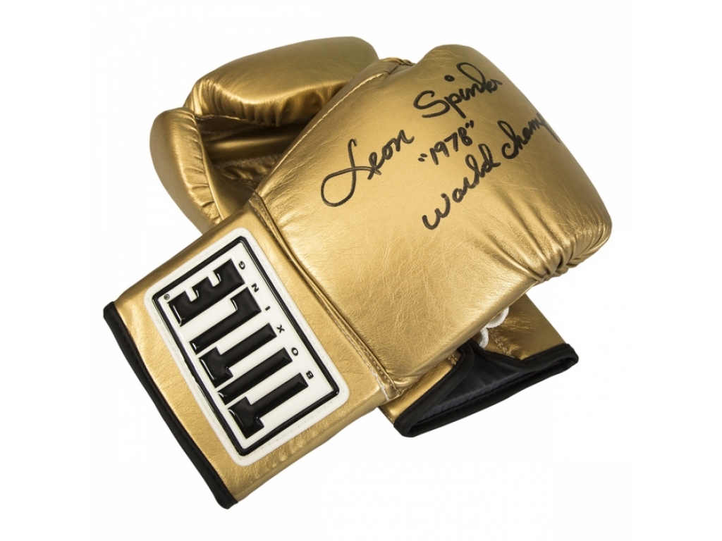 

Перчатки для автографов TITLE Boxing Autograph Gloves 30 см золотой (5099)