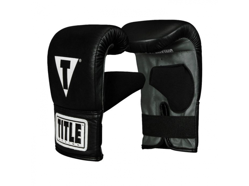 

Снарядные перчатки TITLE Traditional Style Pro Bag Gloves REG чёрный/серый (4988)