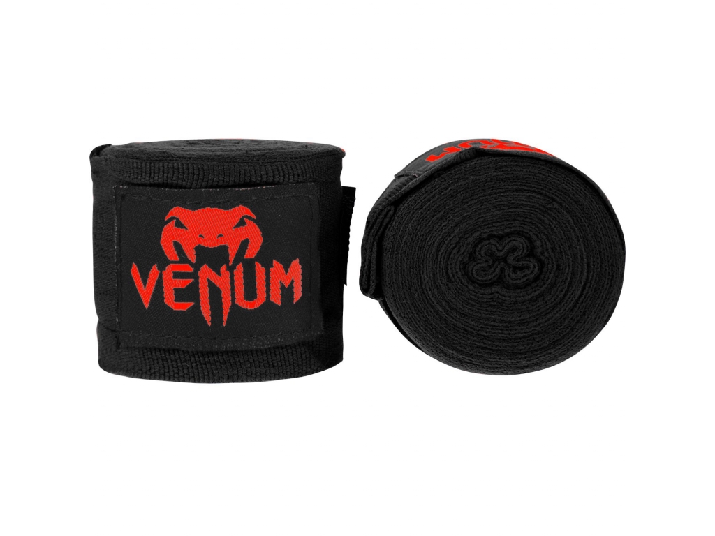 

Бинты VENUM Kontact Boxing Handwraps 2,5 м (100'') чёрный/красный (4236)