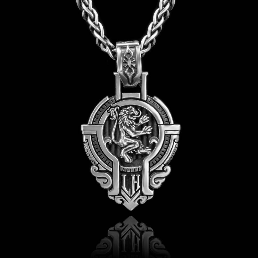 

Кулон из серебра Lions Heart (Хранитель)