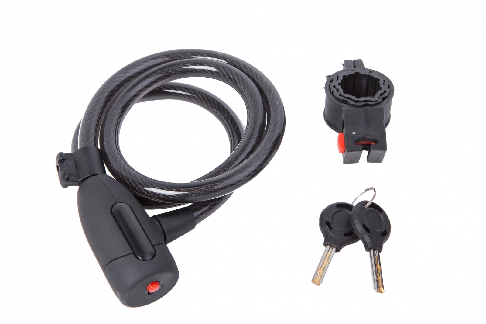 

Замок PY 2120 на ключе 12mm/100cm черный LCK-054