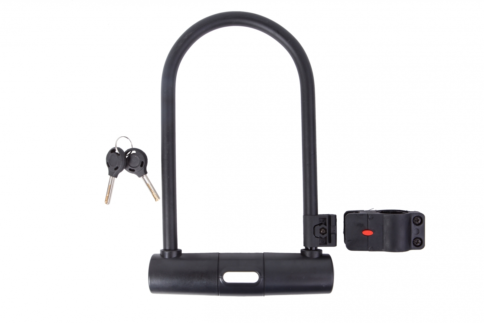

Замок U-Lock PY 6168 на ключе 127mm*229mm черный LCK-062