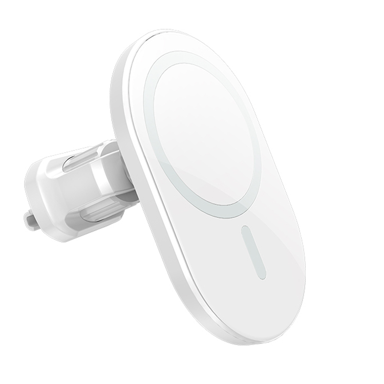 

Автодержатель с беспроводной зарядкой с MagSafe STR H16 (для iPhone 12 Series) - White STR