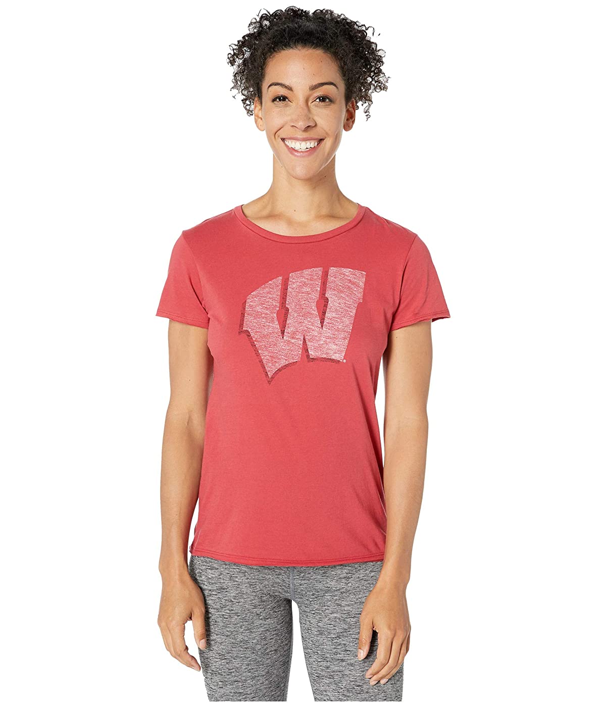 

Футболка 47 College Wisconsin Badgers Fader Letter Tee Rescue Red, S (44)