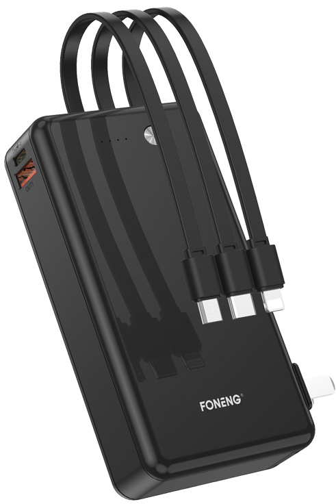 

Портативное зарядное устройство FONENG Q21 Multiple Function Power Bank (10000 mAh) - Black FONENG