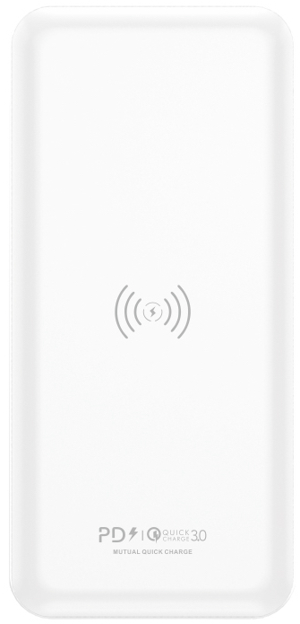 

Портативное зарядное устройство c беспроводной зарядкой FONENG Q16 PowerBank (10000 mAh) - White FONENG