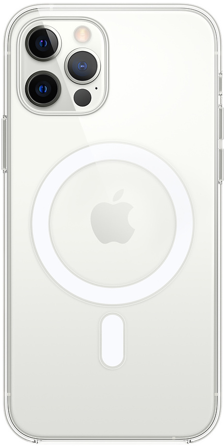 

Чехол STR Clear Case with MagSafe for iPhone 12 | 12 Pro - Прозрачный STR