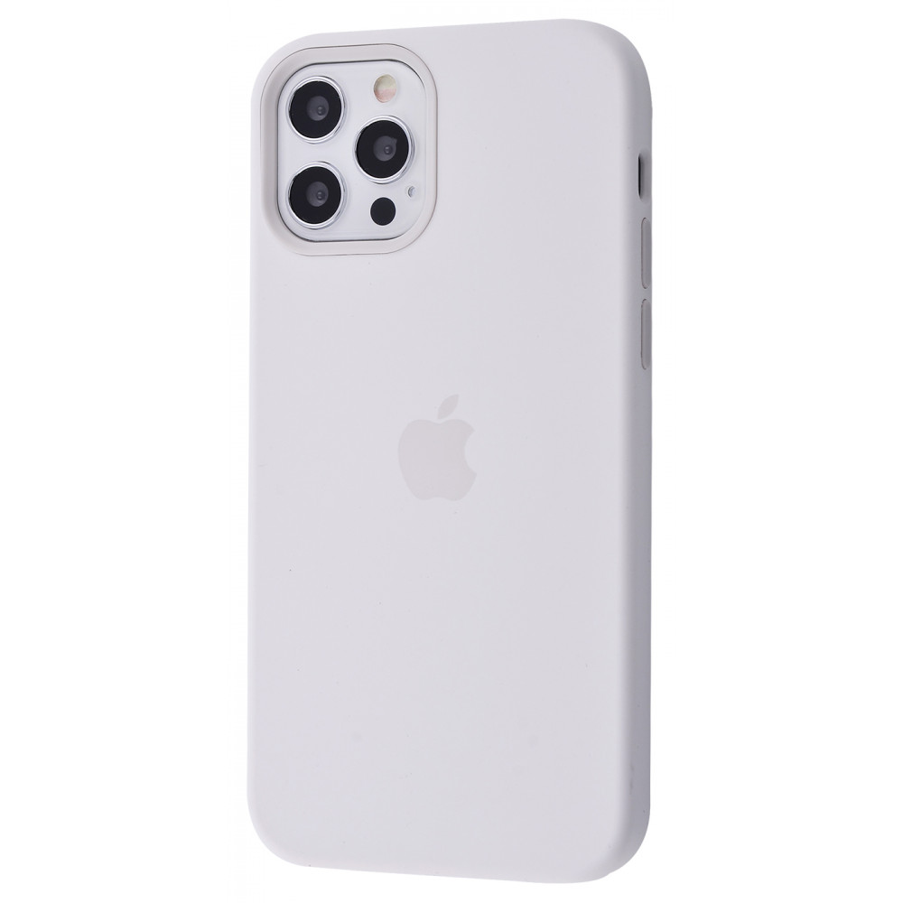 

Силиконовый чехол STR Silicone Case (OEM) (c MagSafe) iPhone 12 Pro Max - White STR