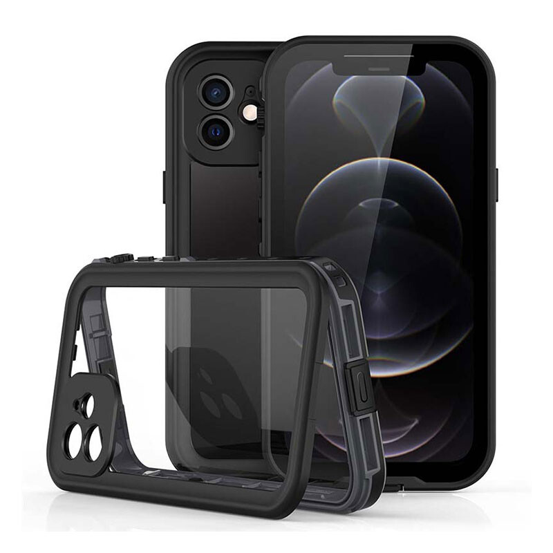 

Водонепроницаемый чехол STR Redpepper Waterproofe Case iPhone 12 Pro - Black STR