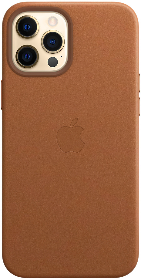 

Чехол STR Leather Case for iPhone 12/12 Pro (с MagSafe) - Saddle Brown STR