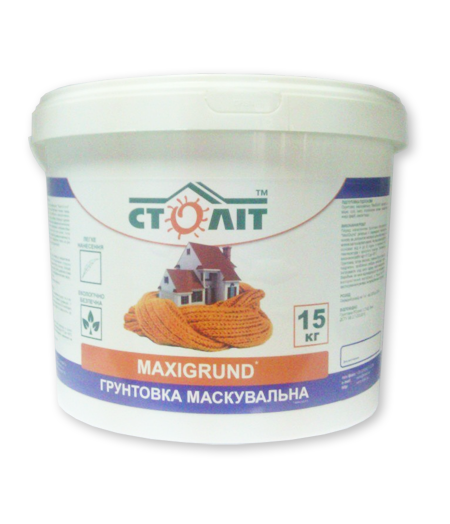 

Грунтовка маскирующая Столит Maxigrund 15 кг (10л)
