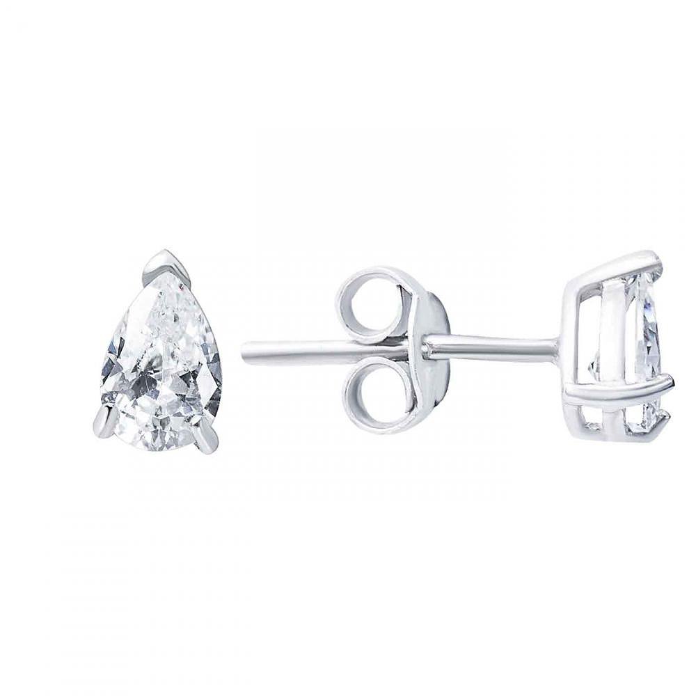

Серьга из серебра с куб. цирконием 1609648