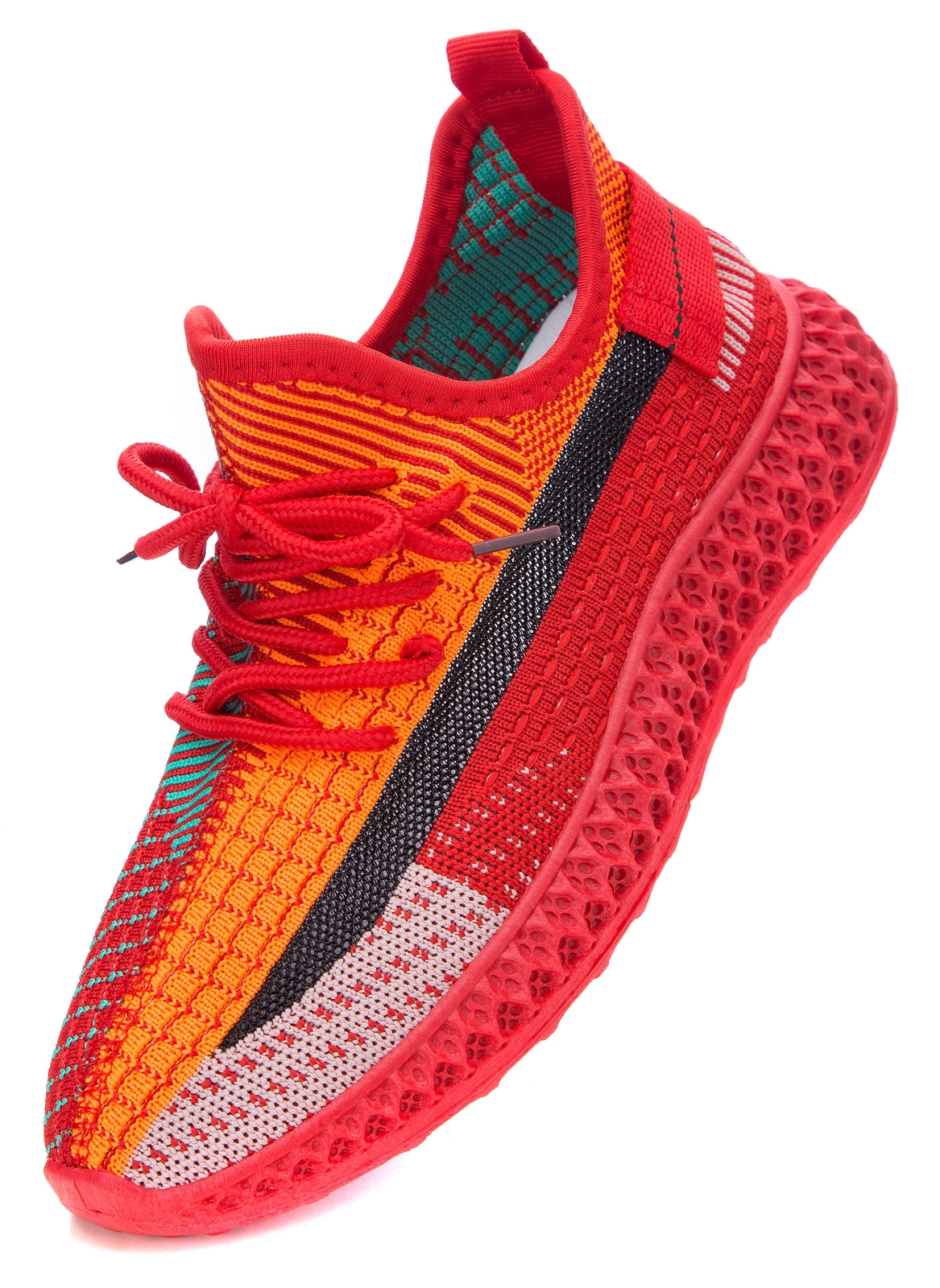 

Кроссовки женские Meitesi LS59-6 красные/оранжевые/розовые 40