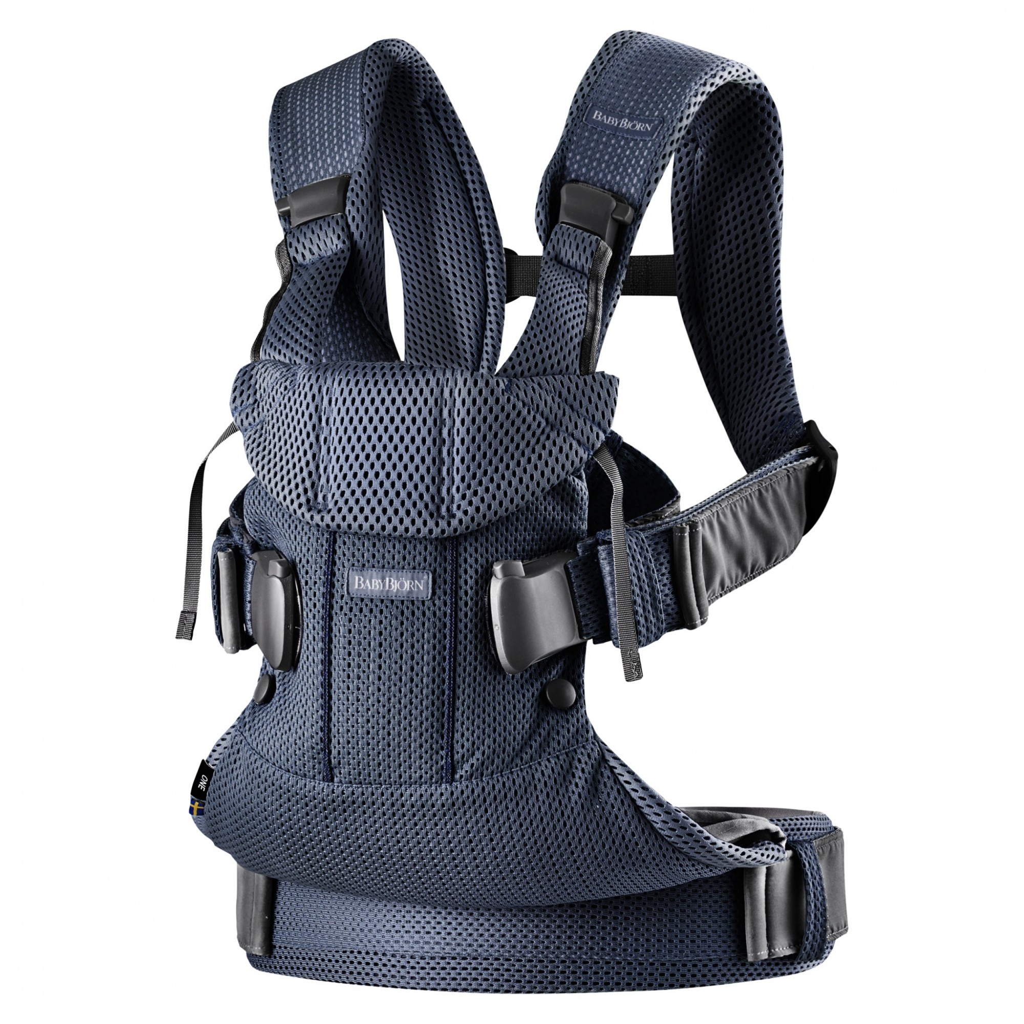 

Кенгуру-переноска BabyBjorn One Air Navy Blue, 7317680980083