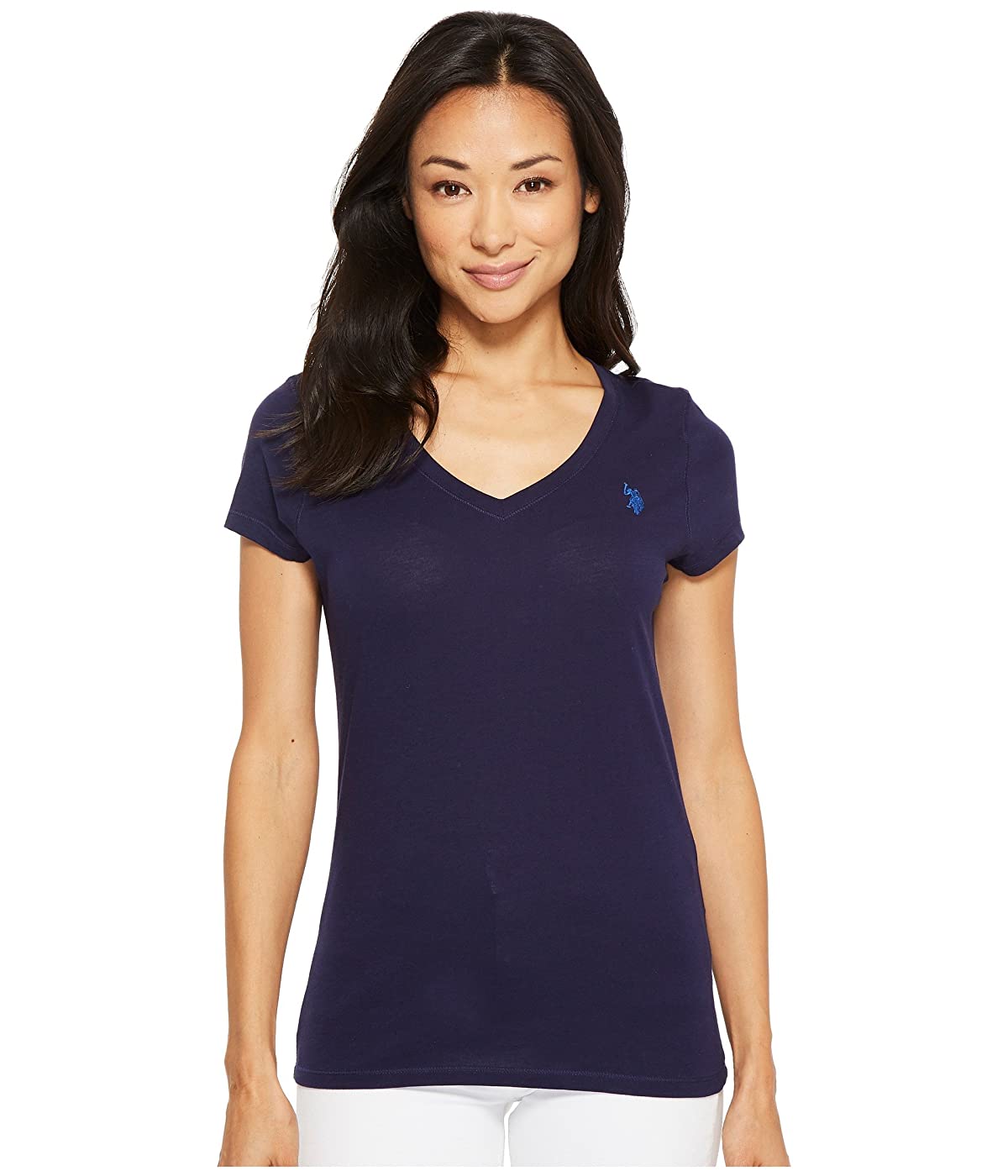 

Футболка U.. POLO Tonal Embroidered T-Shirt Evening Blue,  (44, Футболка U.S. POLO Tonal Embroidered T-Shirt Evening Blue, S (44)