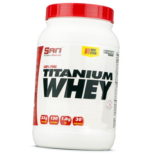 

Протеин, 100% Pure Titanium Whey, San 900г Ваниль (29091005)