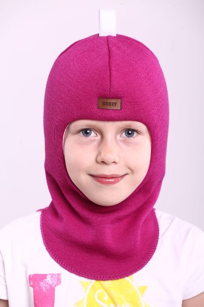 

Зимняя шапка-шлем Beezy для девочки 1405-19-22 Балаклава р. 3 (54-56 см)