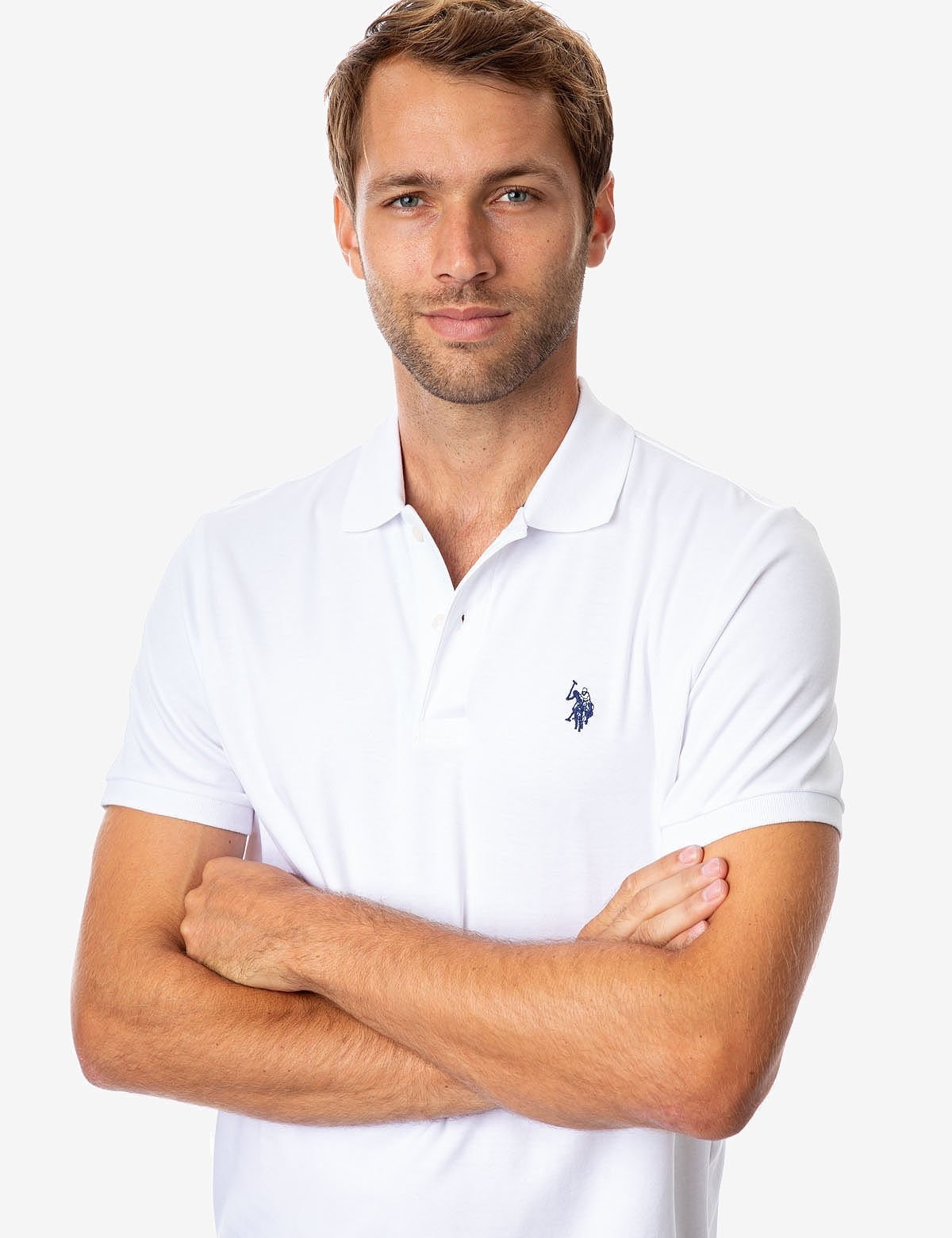 

Поло U.. Polo ASSN.  Белое 07701775, Поло U.S. Polo ASSN. S Белое 07701775
