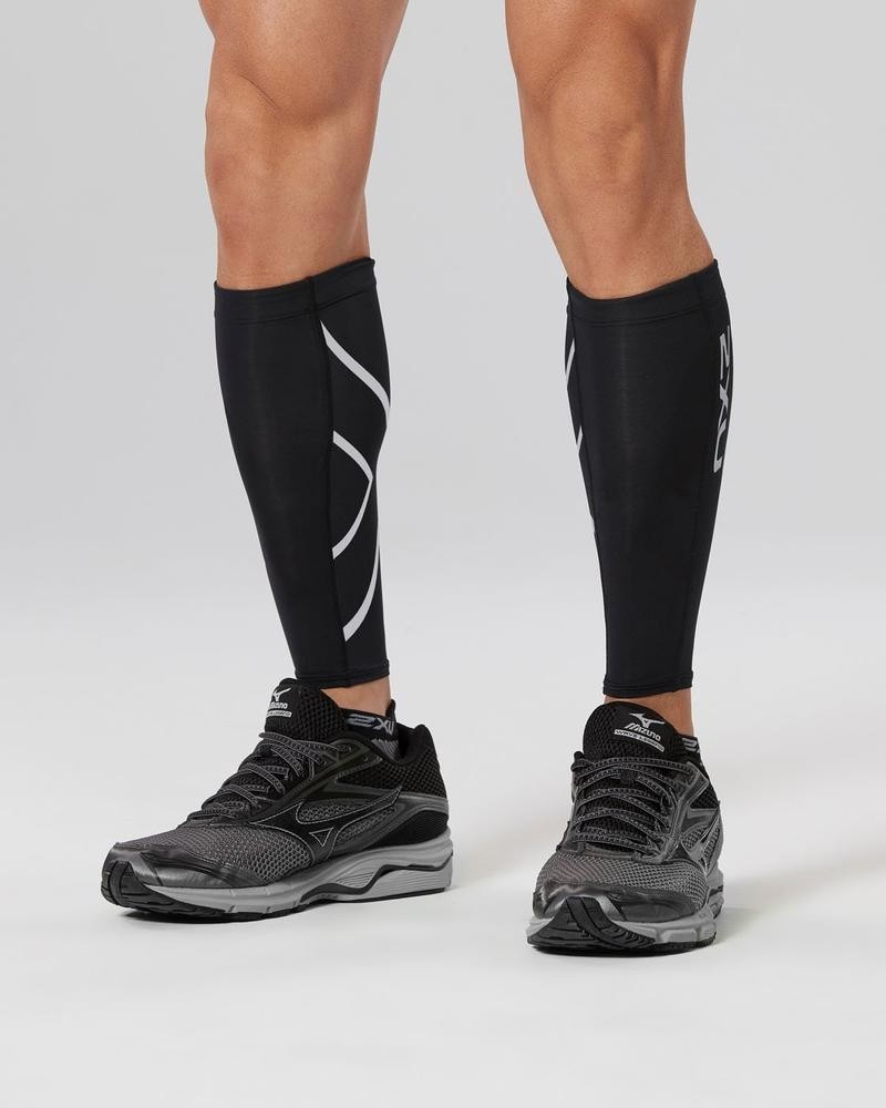 

Компрессионные гетры 2XU, Compression Calf Guard, XS, черный