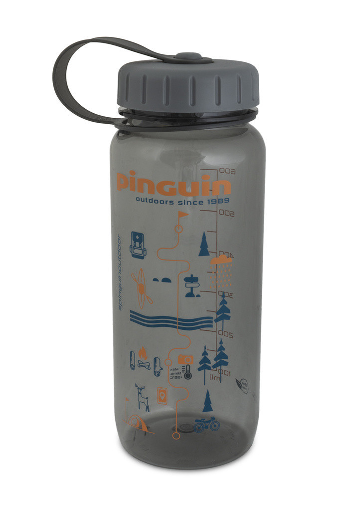 

Фляга пластикова Pinguin Tritan Slim Bottle 0.65 L Grey