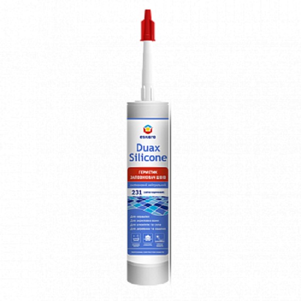 

Герметик для швов силиконовый нейтральный Duax Silicone №239 (светлый- мрамор) 300 ml