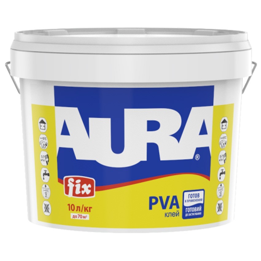 

Клей Aura Fix PVA 10 л