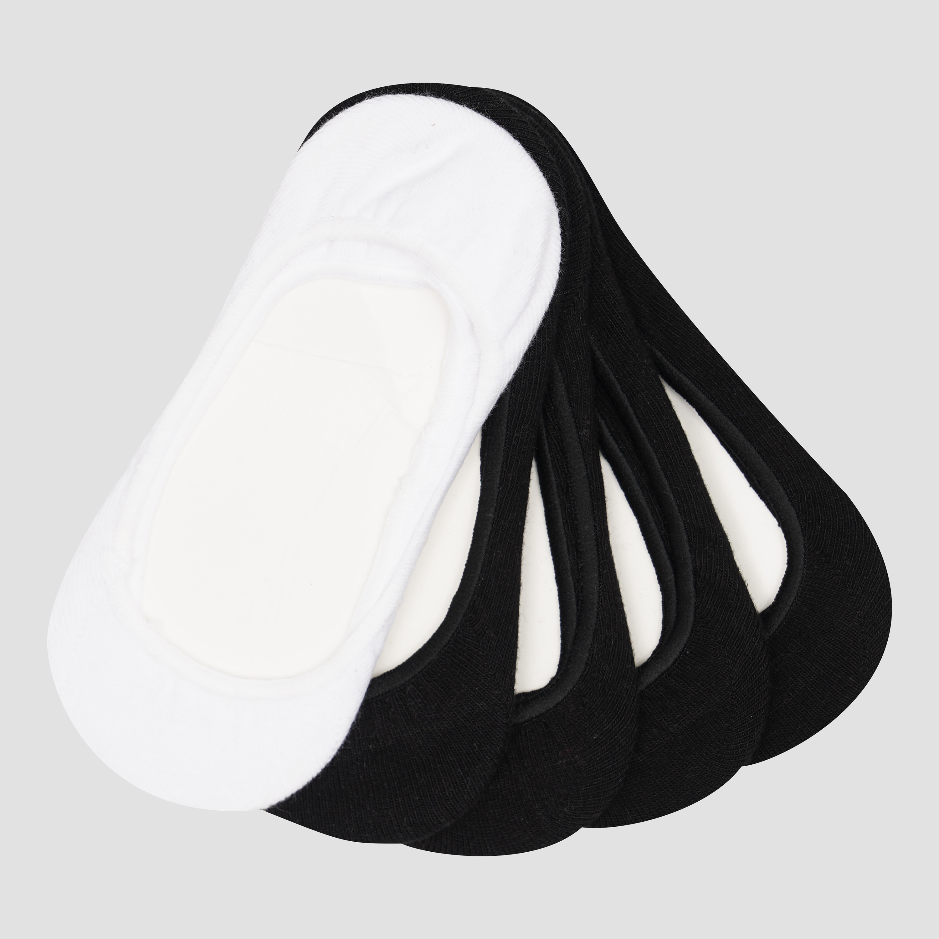 

Набор следов C&A 214-556253 - 5 пар Черный/Белый, Набор следов C&A 214-556253 35-38 5 пар Черный/Белый