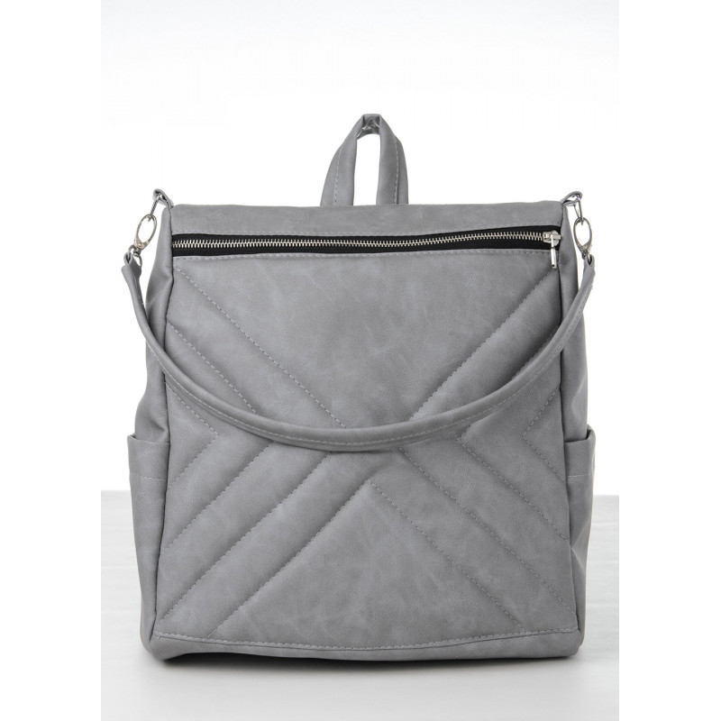 

Рюкзак Trinity 0SS серый нубук Sambag