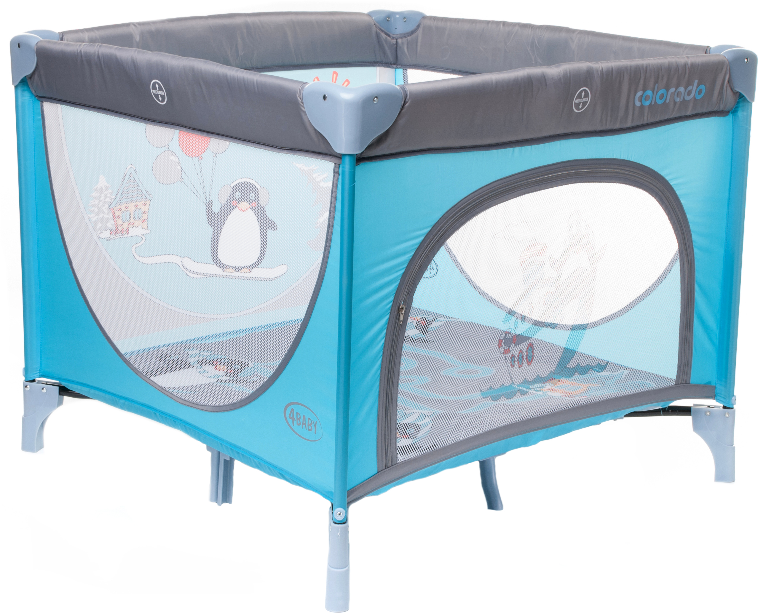 

Манеж 4Baby Colorado Blue (4CL01) (5901691950009)
