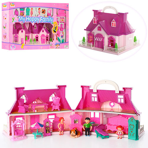 

Детский игровой набор Tiny dreams Кукольный домик с фигурками R91080-8039