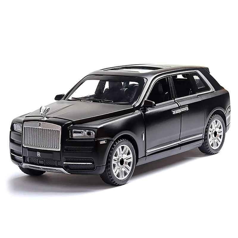 

Коллекционная машинка AutoExpert Rolls Royce Cullinan металлическая модель в масштабе 1:24 черная