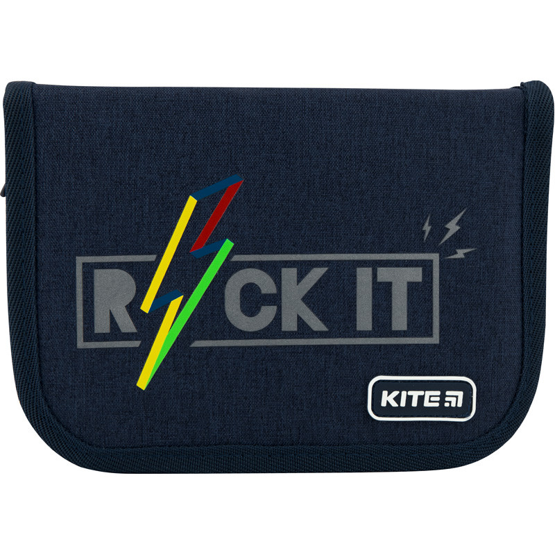 

Пенал без наполнения Kite Education Rock it K20-622-10 1 отделение черный