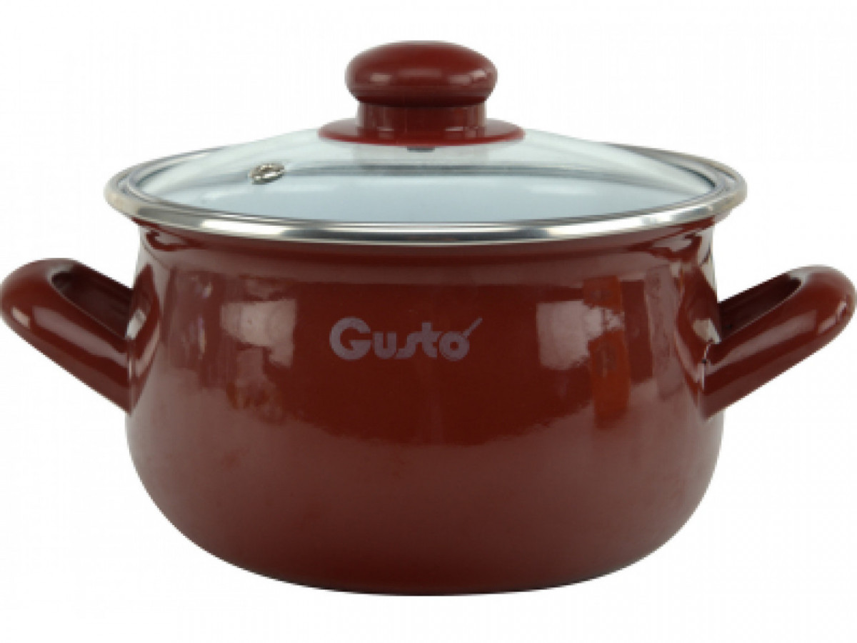 

Кастрюля Gusto Ред GT-T-124-R 24 см 5,7 л
