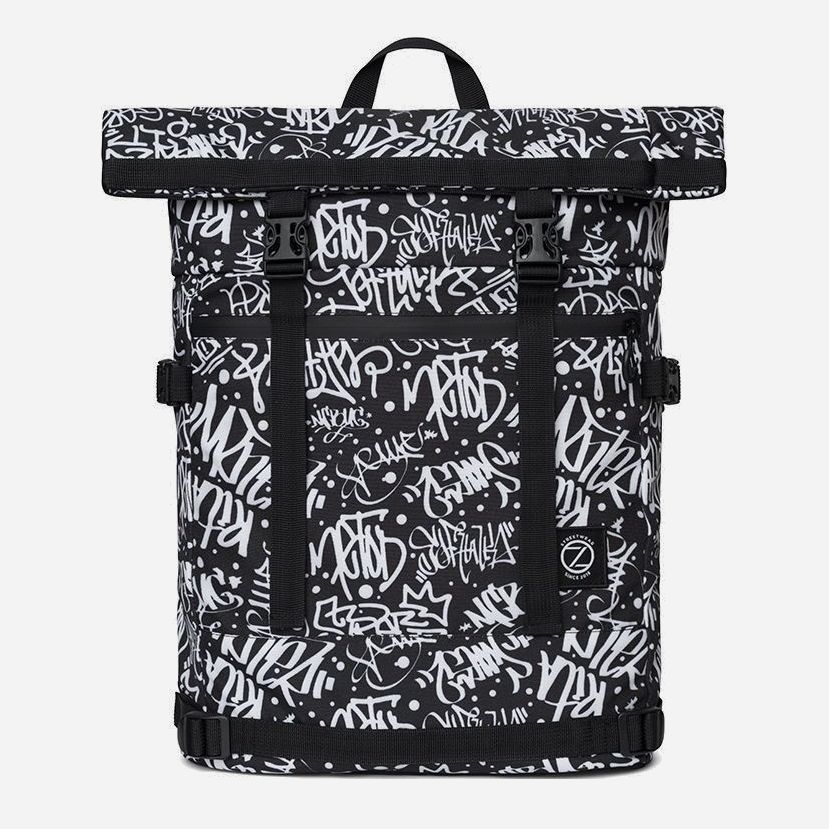 

Рюкзак мужской BEZET '19 Rolltop 0685 Graffiti