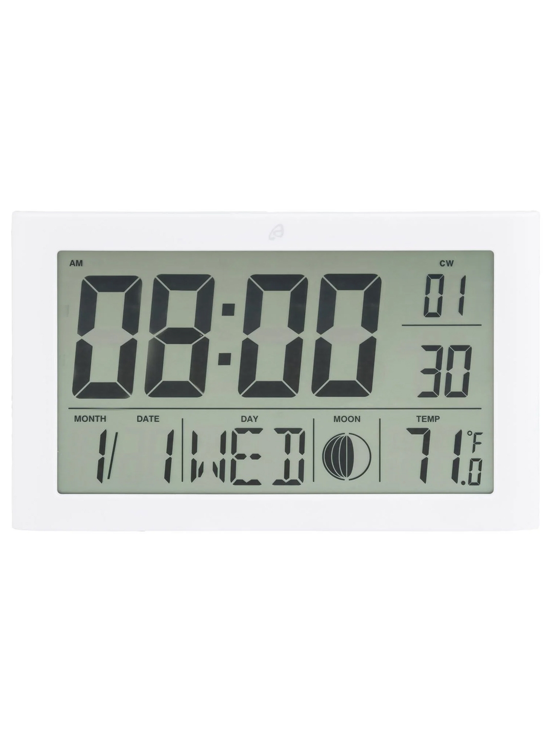 

Часы электронные AURIOL белый EL-110101