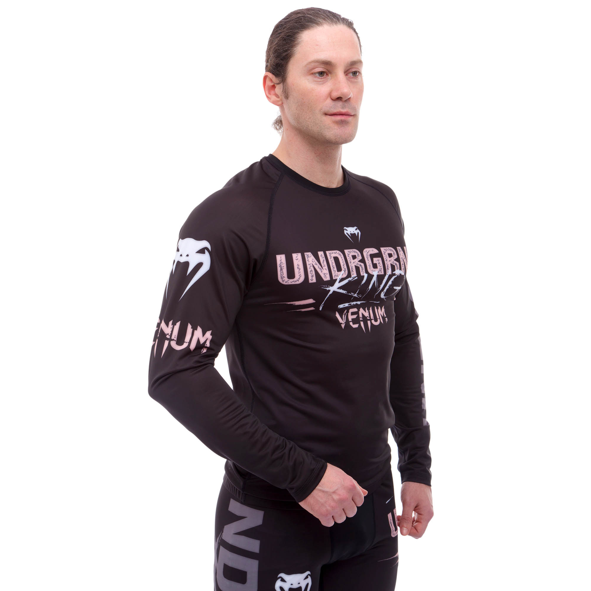 

Рашгард с длинным рукавом Venum UNDRGBND 9510 (PL, эластан, р-р XXL 50-52 , темно-бордовый)
