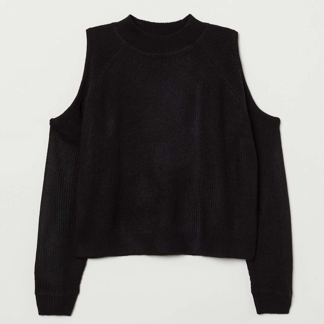 

Свитер H&M 07-0548467-002 M Черный (СА2000001862490)