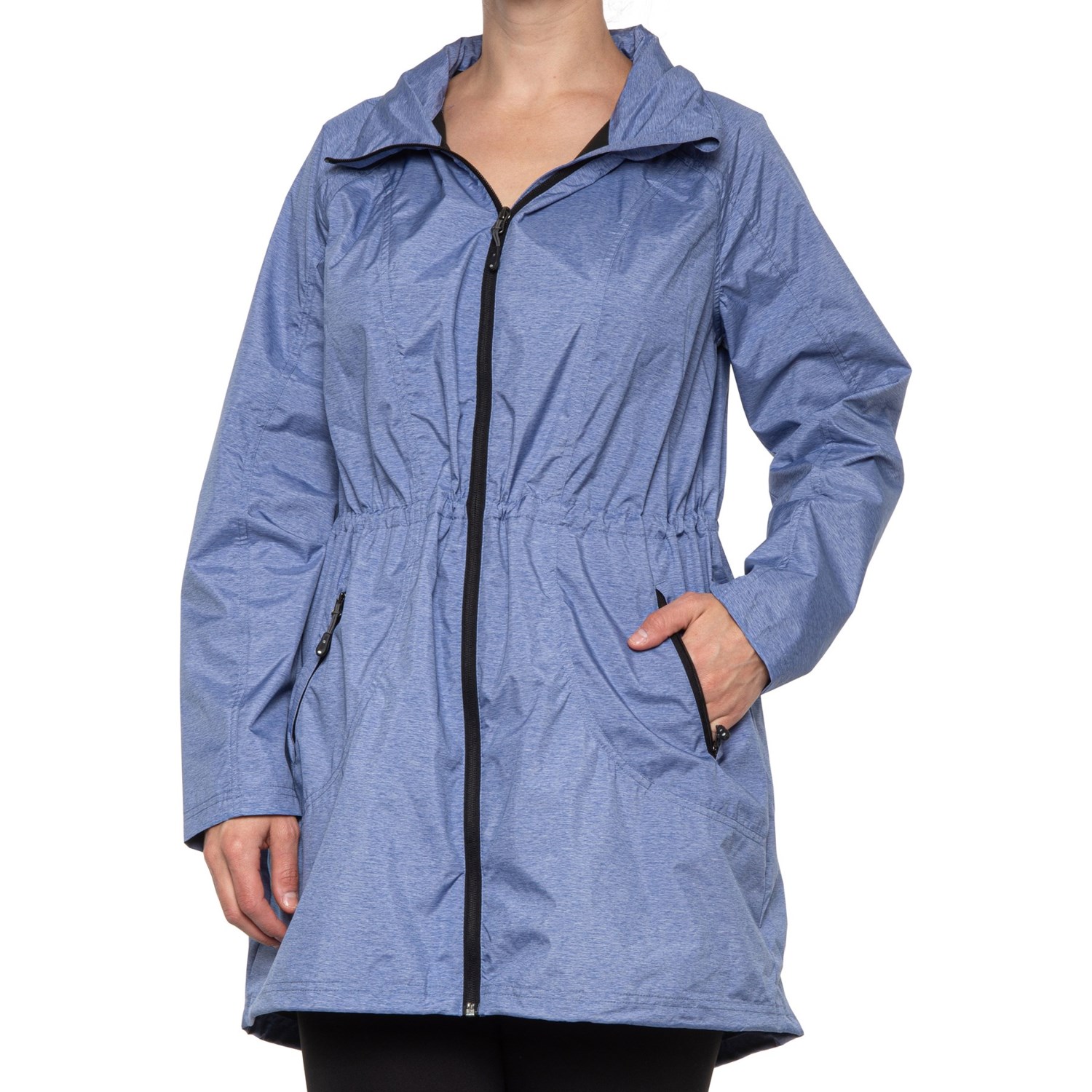 

Ветровка 32 Degrees Melange Stretch Rain - Waterproof, Zip Front Blue Pearl, L (48)