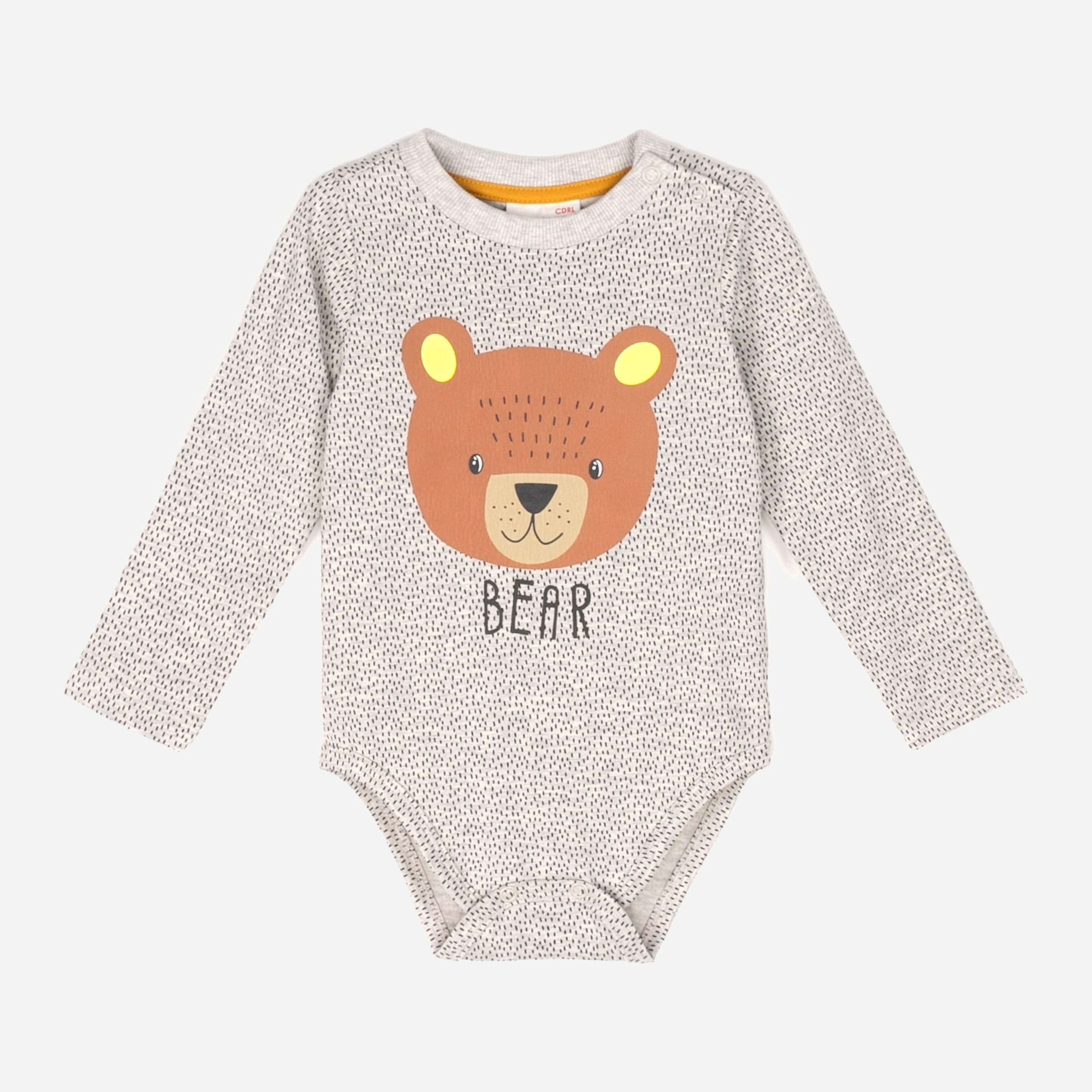

Боди Coccodrillo Best Friends ZC1112101BES 80 см Серое