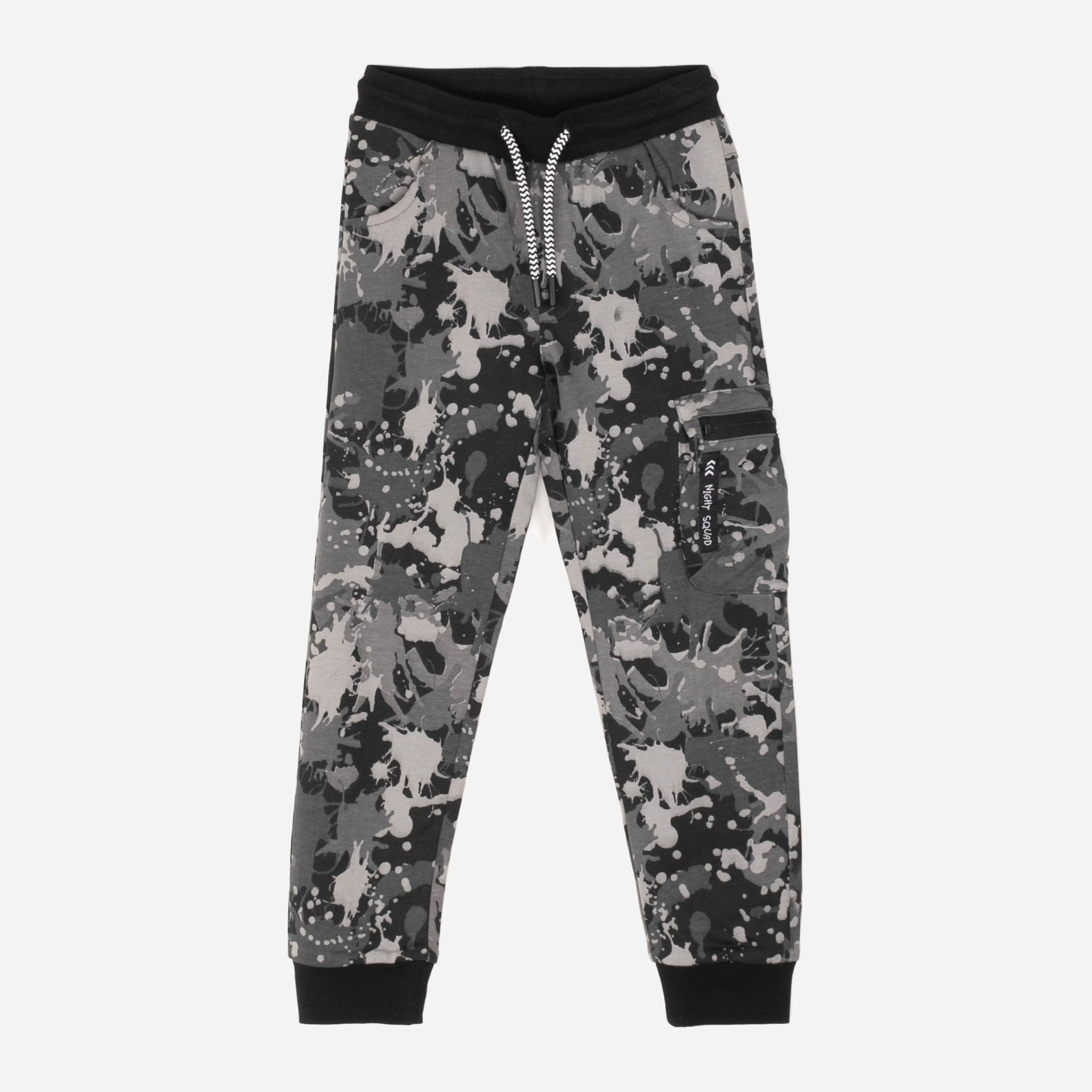 

Спортивные штаны Coccodrillo Night Squad ZC1120102NIG 122 см Графитовые серые