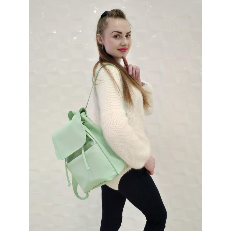

Женский рюкзак Loft MEN мята Sambag