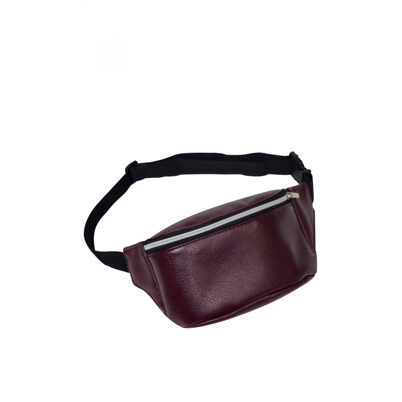 

Сумка на пояс бананка Tirso MSSP бордовый полуглянец Sambag