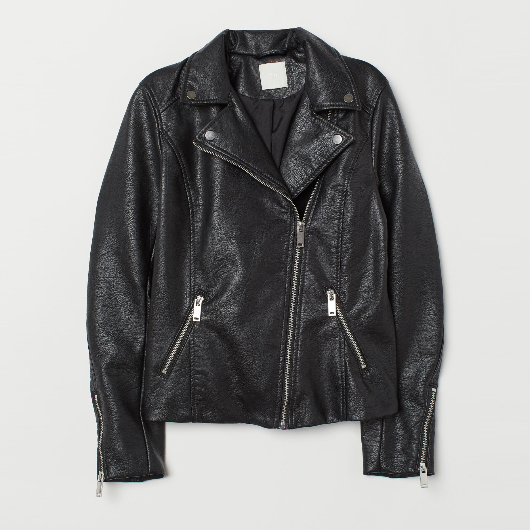

Куртка из искусственной кожи H&M 05-0698776-001 36 Черная (СА2000001862797)