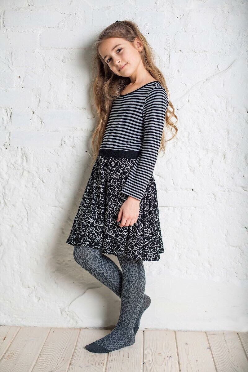 

Колготки Pompea Zara 4/6 116-128 Серый